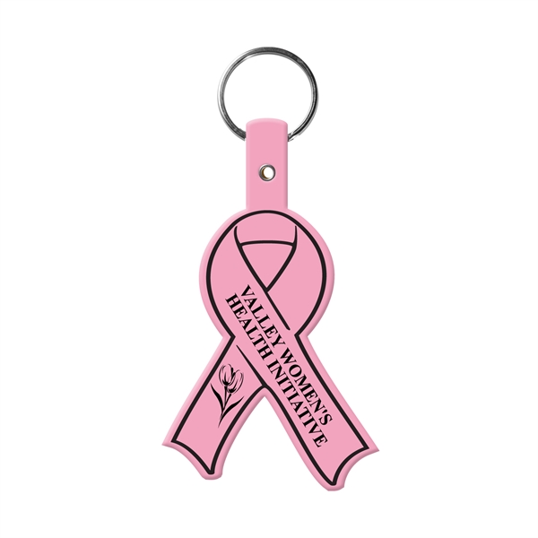 Awareness Ribbon Key Tags, Custom Made With Your Logo!