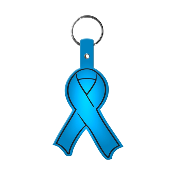 Awareness Ribbon Key Tags, Custom Made With Your Logo!