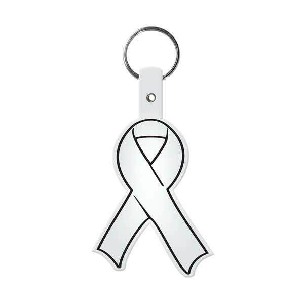 Awareness Ribbon Key Tags, Custom Made With Your Logo!