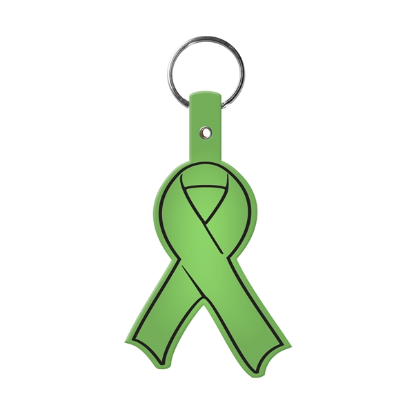 Awareness Ribbon Key Tags, Custom Made With Your Logo!