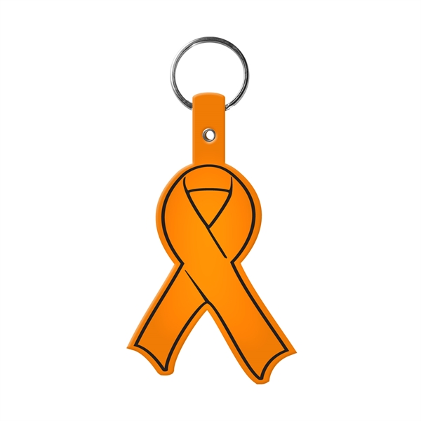 Awareness Ribbon Key Tags, Custom Made With Your Logo!