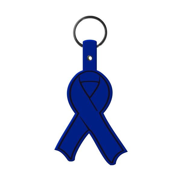 Awareness Ribbon Key Tags, Custom Made With Your Logo!