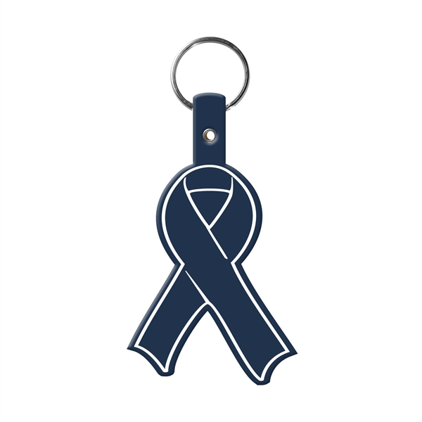 Awareness Ribbon Key Tags, Custom Made With Your Logo!