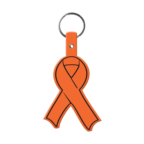 Awareness Ribbon Key Tags, Custom Made With Your Logo!