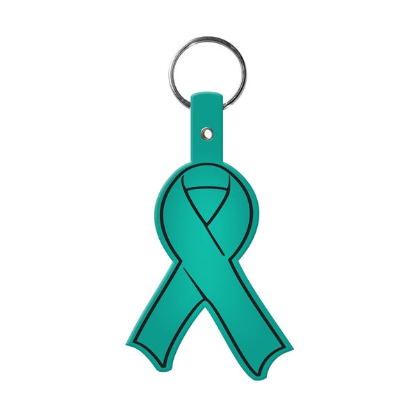 Awareness Ribbon Key Tags, Custom Made With Your Logo!