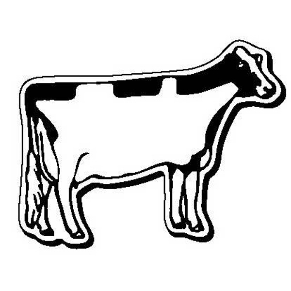 Canadian Manufactured Cow Stock Shaped Magnets, Custom Made With Your Logo!