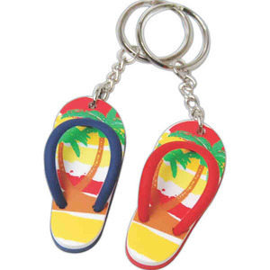 Flip Flop Key Tags, Custom Imprinted With Your Logo!