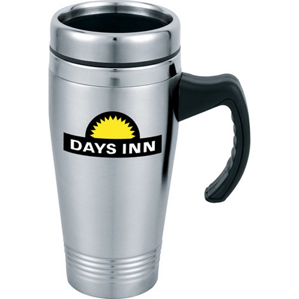 1 Day Service Rubber Shell Travel Tumblers, Customized With Your Logo!