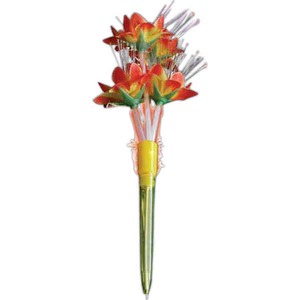 Custom Printed Flower Bouquet Fun Pens