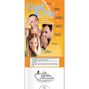 Custom Printed Flu Virus Prevention Pocket Sliders