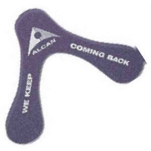 Foam Boomerangs, Custom Imprinted With Your Logo!