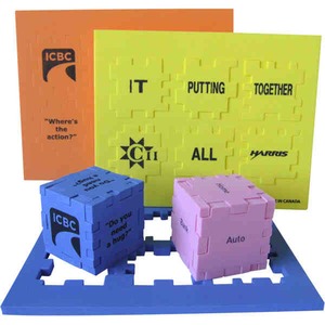 Foam Puzzles, Custom Imprinted With Your Logo!