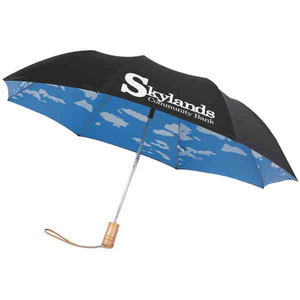 Folding Umbrellas, Custom Printed With Your Logo!