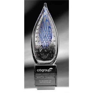 Custom Printed Fontana Art Glass Crystal Awards