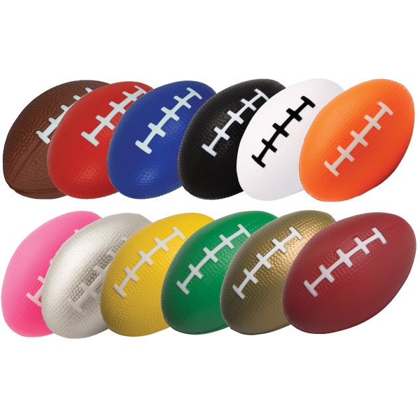 Football Stress Relievers, Custom Printed With Your Logo!