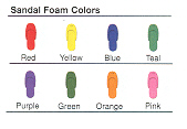 Deluxe Top Side Sandal Flip Flops, Custom Imprinted With Your Logo!