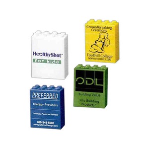 Four Block Budget Mini Promo Block Sets, Custom Imprinted With Your Logo!