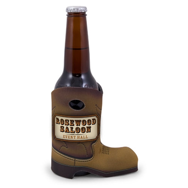 Boot Shape Can Coolers, Custom Imprinted With Your Logo!