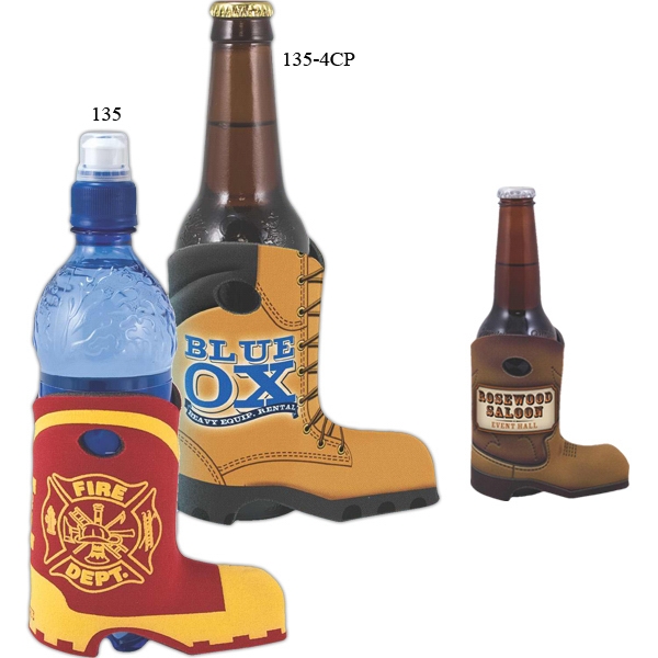 Boot Shape Can Coolers, Custom Imprinted With Your Logo!