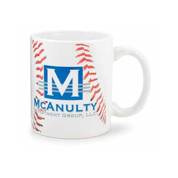 Baseball Sport Mugs, Custom Printed With Your Logo!