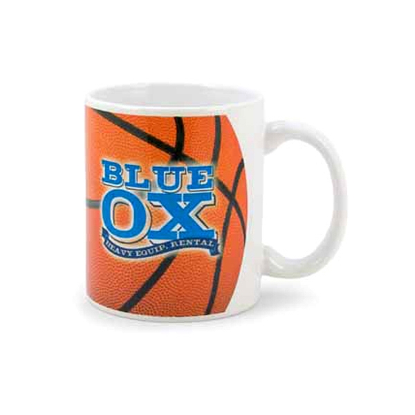 Basketball Sport Mugs, Custom Imprinted With Your Logo!