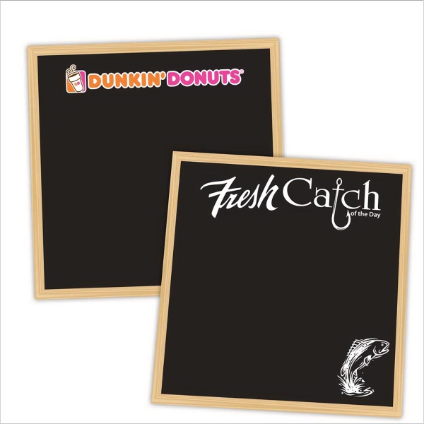 24x36 Chalkboards and Blackboards, Custom Printed With Your Logo!