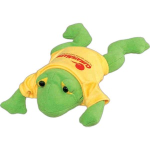 Frog Beanbag Animals, Personalized With Your Logo!