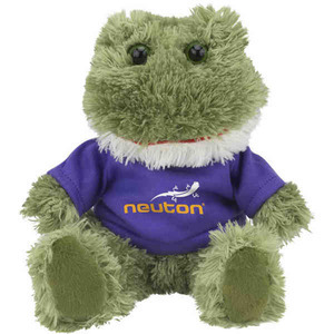Frog Stuffed Plush Animals, Customized With Your Logo!
