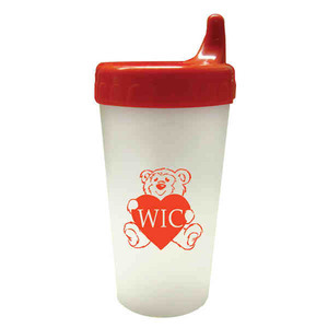 Frosted Color Sippy Cups, Custom Made With Your Logo!