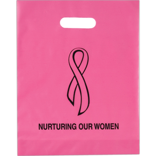 Green Environmentally Friendly Plastic Bags, Custom Designed With Your Logo!