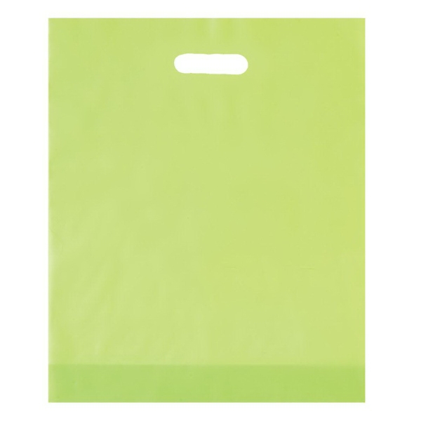 Green Environmentally Friendly Plastic Bags, Custom Designed With Your Logo!