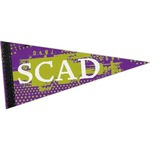 Custom Imprinted Full Color Felt Sports Pennants