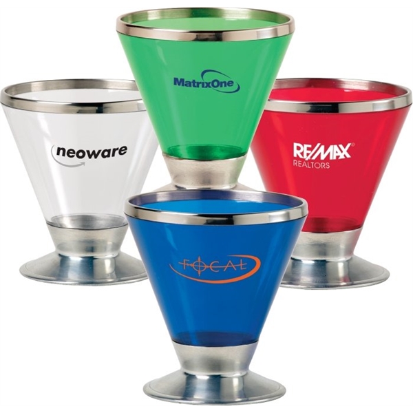 Canadian Manufactured Fusion Martini Glasses, Custom Imprinted With Your Logo!