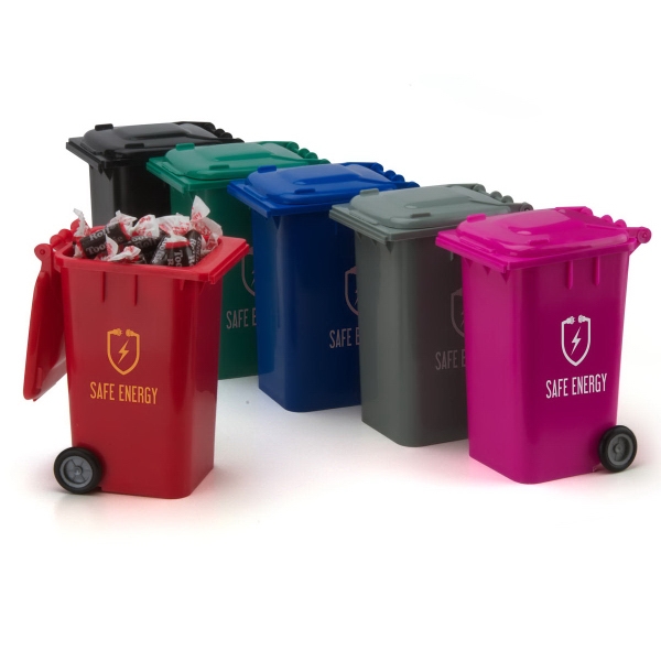 Custom Printed Garbage Can Containers