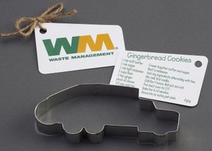 Garbage Truck Stock Shaped Cookie Cutters, Custom Imprinted With Your Logo!