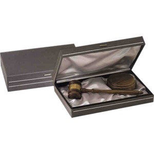 Gavel And Presentation Sets, Custom Decorated With Your Logo!