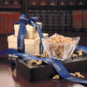 Genuine Crystal Food Gift Sets, Customized With Your Logo!