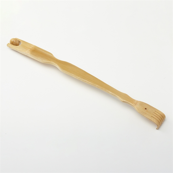 Wooden Back Scratchers with Rollers, Custom Imprinted With Your Logo!