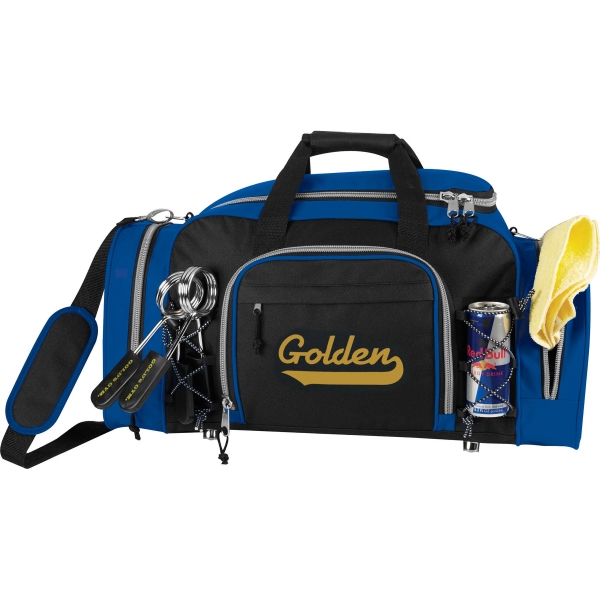 1 Day Service Waterproof Duffel Bags, Custom Designed With Your Logo!