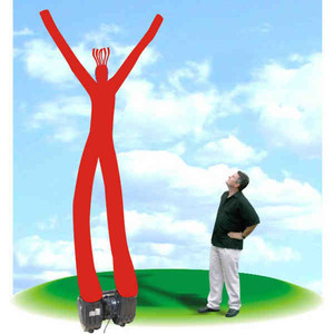 Giant Waving Display Men, Custom Printed With Your Logo!