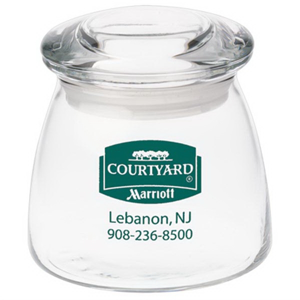 Glass Jars, Custom Printed With Your Logo!