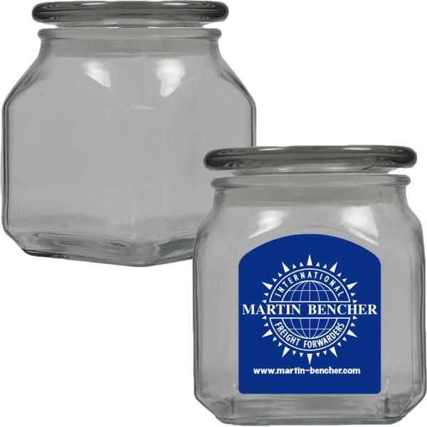 Glass Canisters, Customized With Your Logo!