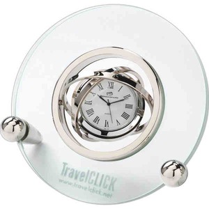 Glass Clocks, Custom Imprinted With Your Logo!