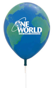Custom Imprinted Globe Balloons