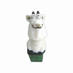 Custom Printed Goat Animal Bobble Pens