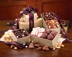 Plaid Towers Food Gifts, Customized With Your Logo!