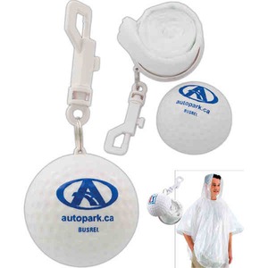Golf Ball Ponchos, Custom Made With Your Logo!