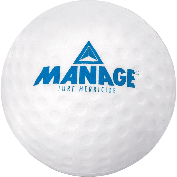 3 Day Service Golf Ball Stress Balls, Custom Printed With Your Logo!