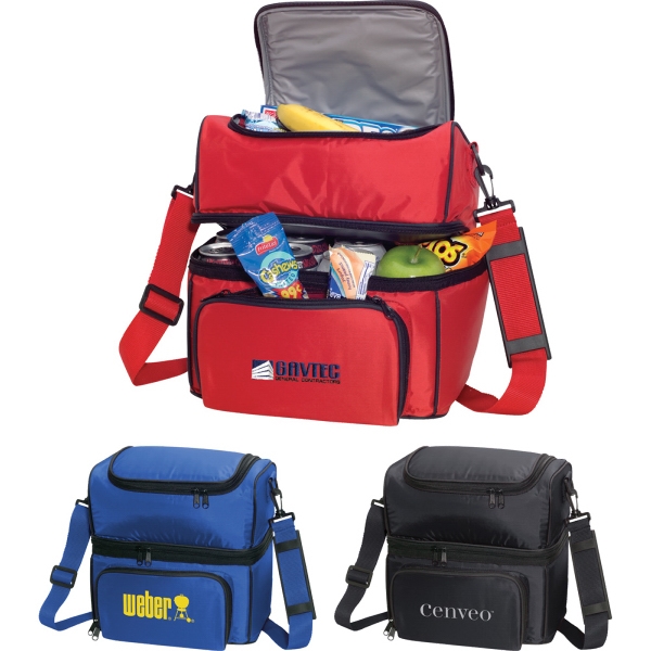 1 Day Service Heavy Duty 6 Pack Insulated Bags, Custom Designed With Your Logo!