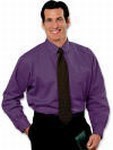 Custom Printed Blue Generation Men's Grape Twill Shirts